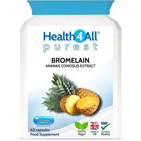 Health All Bromelain Gdu Per Capsule Capsules High Strength