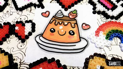 How To Draw A Flan Easy And Kawaii Drawings By Garbi Kw Youtube