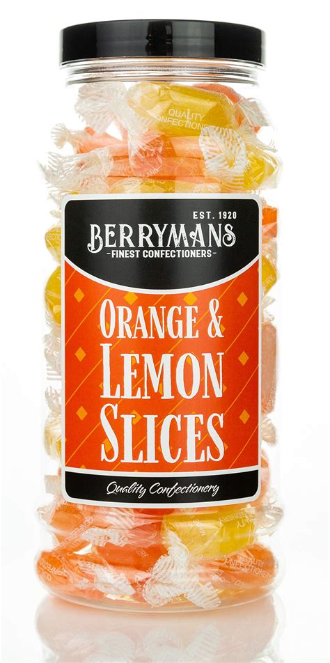 Buy Original Orange And Lemon Slices Citrus Fruit Flavoured Retro Boiled