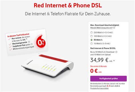 Vodafone Internet Phone Dsl