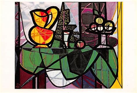 Pitcher And Bowl Of Fruit By Pablo Picasso Topics Fine Arts