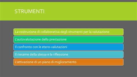 Apprendimento E Valutazione Ppt