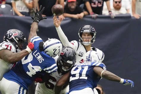 Texans Week How Houston Fell To A Tie With The Colts