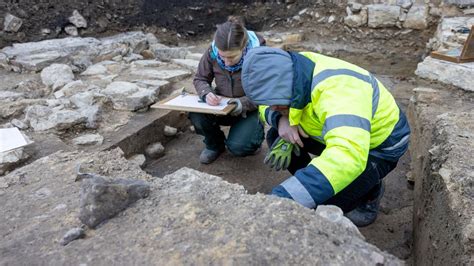 Archäologische Grabungen an der Rolandsmauer in Osnabrück NOZ