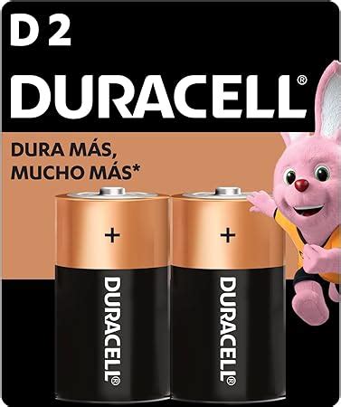 DURACELL Pilas D alcalinas baterías D de larga duración 1 5V