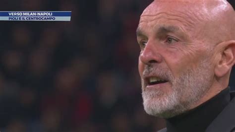 Milan Pioli Con I Titolarissimi Contro Il Napoli SportMediaset Video