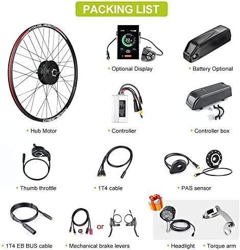 BAFANG Hub Motor Kit 48V 500W Rear Wheel 26 27 5 700C Electric Bike