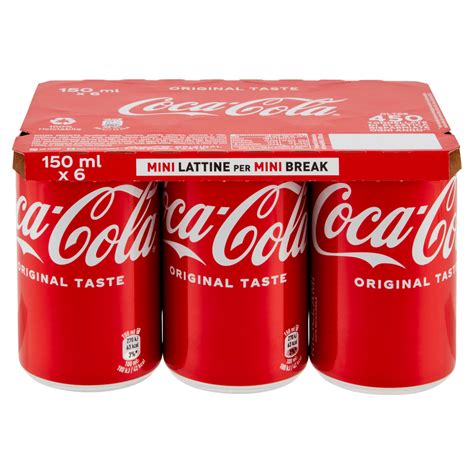 Coca Cola Original Taste Ml X Lattina Carrefour