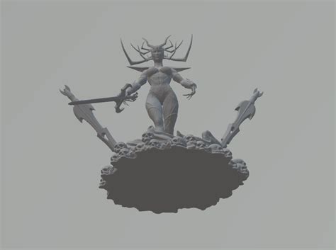 Hela Figure by KingBaaka | Download free STL model | Printables.com