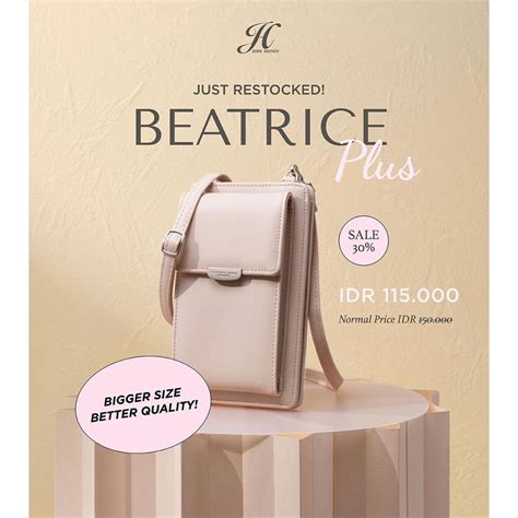 Jual Beatrice Mini Bag Plus Jims Honey Bisa Cod Shopee Indonesia