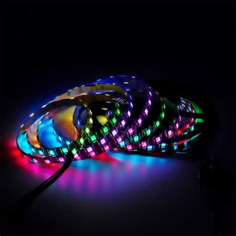 Rgb Led Strip Smd Ws B With Controls Ip V Leds M