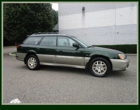 Subaru Outback Ll Bean Cyl Leather Moonroof Low Miles Owner Clean Fax