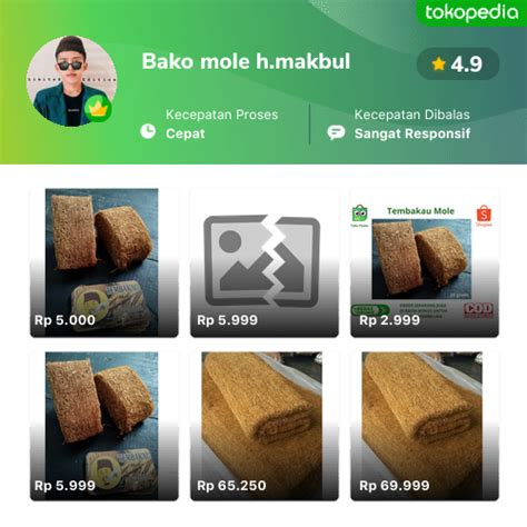 Toko Bako Mole H Makbul Online Produk Lengkap Harga Terbaik Tokopedia