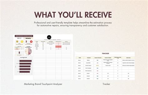 Marketing Brand Touchpoint Analyzer Template in Excel, Google Sheets ...