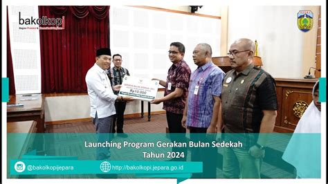 Launching Program Gerakan Bulan Sedekah Tahun Youtube