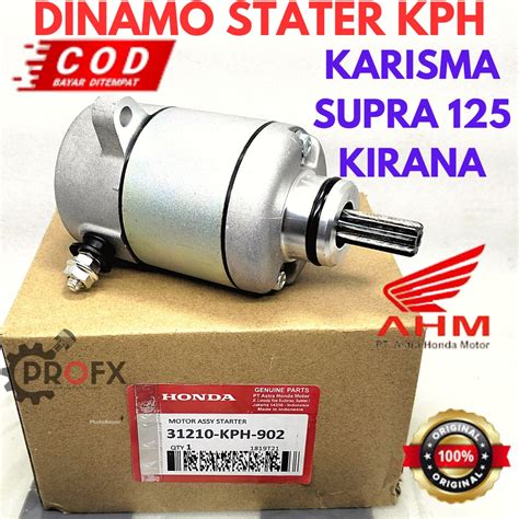 Jual Dinamo Stater Karisma Supra X Kirana Honda Kph Kualitas