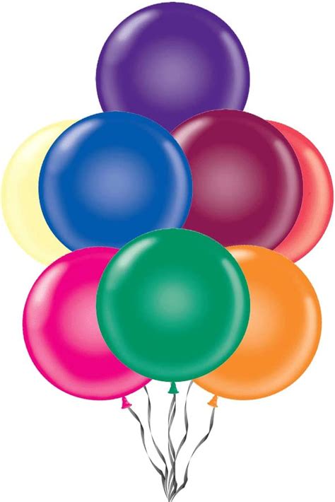 Amazon Pmu Inch Balloons Partytex Premium Crystal Assorted Pkg