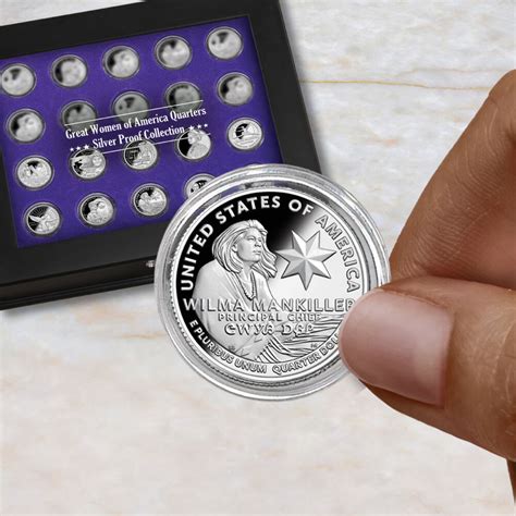 Great Women Of America Quarters Silver Proof Collection