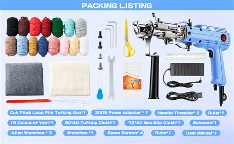 2023 Tufting Gun Starter Kit Besgeer Rug Maker Machine