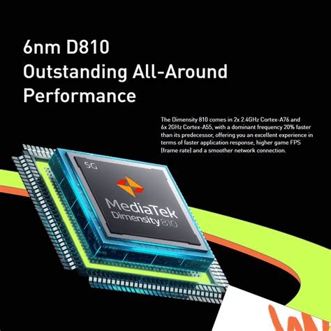 Infinix Hot 20 5G Smartphone 4GB 128GB MediaTek Dimensity 810 5G 120Hz HyperVision Gaming Pro