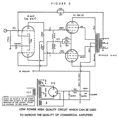 20 Watt Tube Amp 6bq5 Schematics Diagram