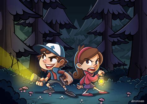 Gravity Falls Fanart Behance