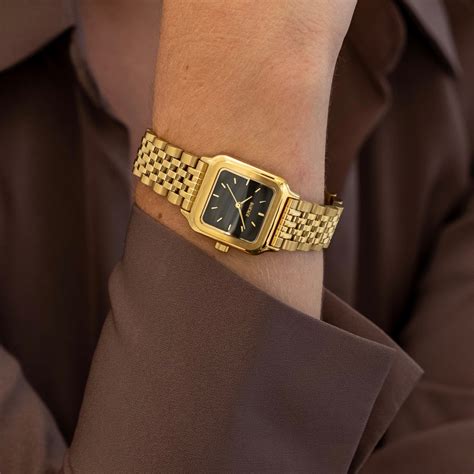 Macy Gold Black – Burker Watches