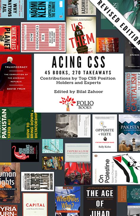 Acing CSS 45 Books, 270 Takeaways Contribution by Top CSS Positions ...