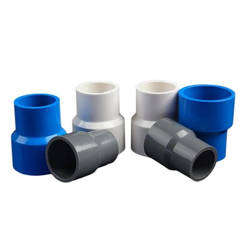 2pcs Pvc Straight Reducing Connectors 20 25 32 40 50 60mm Garden