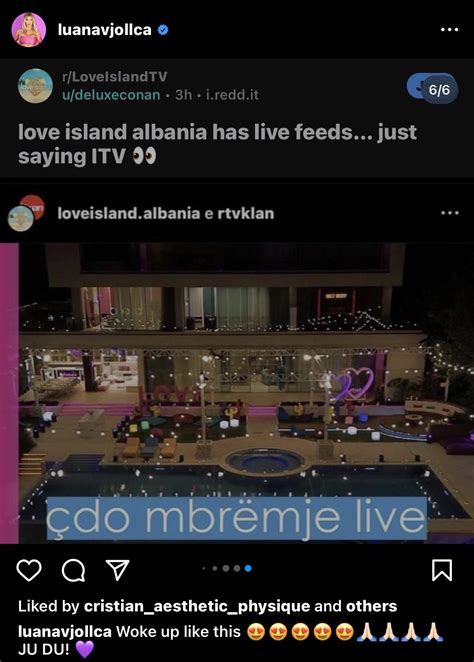 we got noticed by the love island albania host, the queen herself 🫶🏿 ...