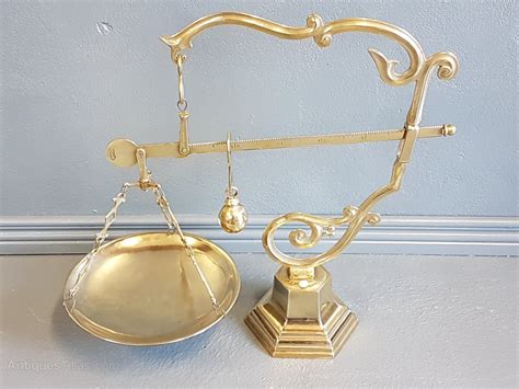 Antiques Atlas Set Of Victorian Brass Shop Scales