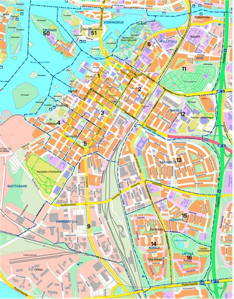 Top 45 Imagen Oulu Kartta Kaupunginosat Abzlocal Fi