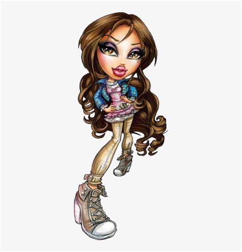 Bratz Doll Face Outline Transparent Background