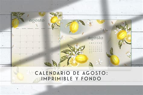 Calendario Agosto 2021 Imprimible Y Fondo Mlc Estudio