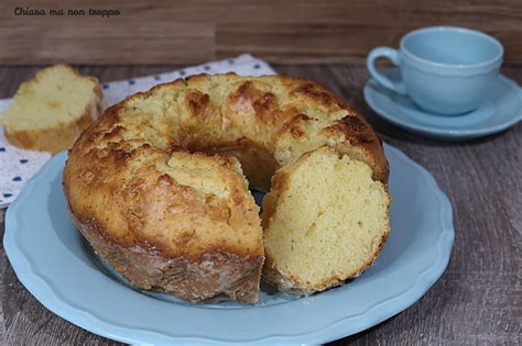 Ciambellone Al Latte Solo Tuorli Chiara Ma Non Troppo