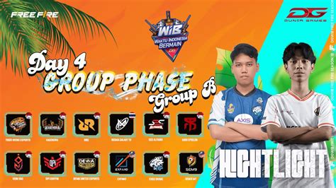 HIGHLIGHTS EVOS KE FINAL DGWIB FREE FIRE SEASON 18 GROUP PHASE