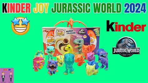 KINDER JOY JURASSIC WORLD 2024 FUNKO POP Scopriamo Questa Nuova