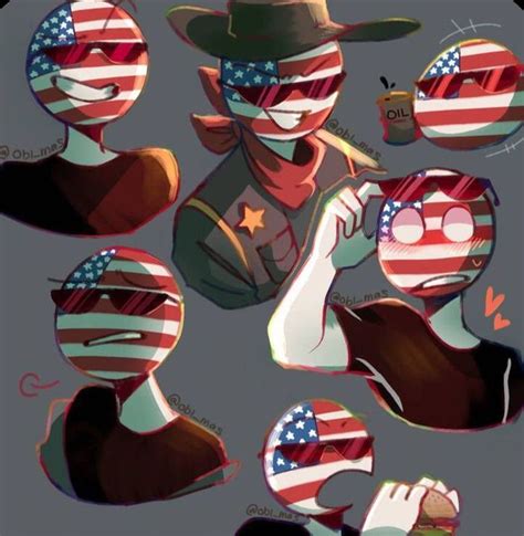 🇺🇸photobook Usa🇺🇸 Countryhumans Arte Del Campo Dibujos Dibujos Bonitos