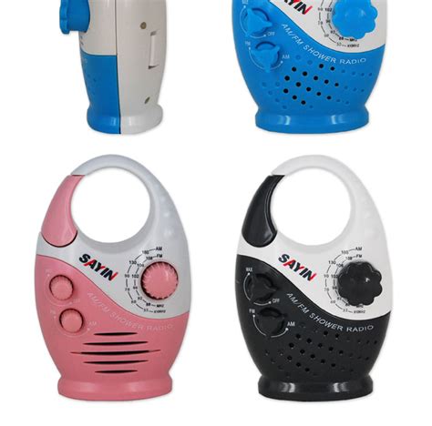 Sy 950 Mini Three Color Am Fm Hanging Shower Radio Waterproof Music