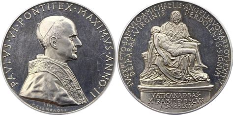 Italien Kirchenstaat Vatikan Silbermedaille 1964 Paul VI 1963 1978