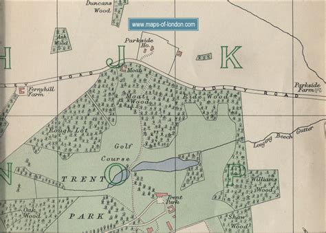 Map of New Barnet, London