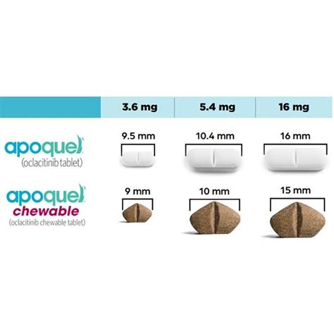 Apoquel For Dogs Oclacitinib 16 Mg 100 Chewable Tablets Skin