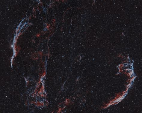 The Veil Nebula In Cygnus A Ghost In The Dark Not So Bad