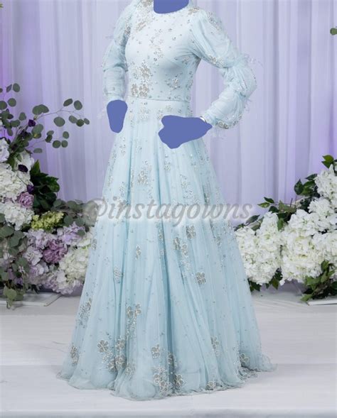 Stunning Raquel Light Blue Gown For Sale Instagowns