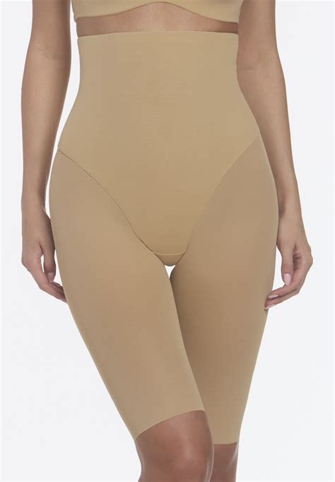 Firm Control High Waist Thigh Shaper Melanie Mocha Catherines