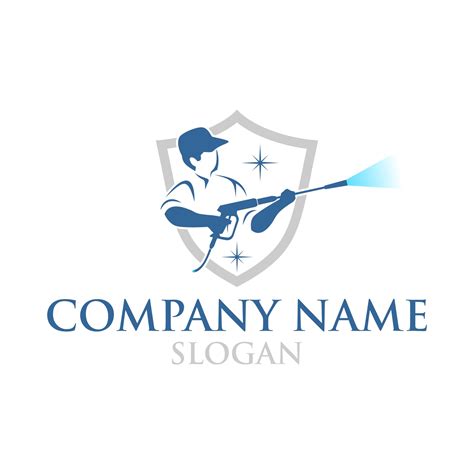pressure washing logo template
