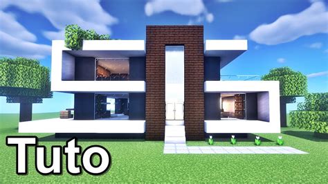 Minecraft Maison Moderne Facile A Construire Ventana Blog