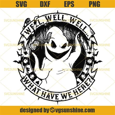 Oogie Boogie Well Well Well SVG, The Nightmare Before Christmas SVG, Halloween SVG - Sunshine