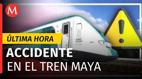 Se Descarrila Vagón Del Tren Maya En La Estación Tixkokob En Yucatán