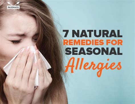 7 Natural Remedies For Seasonal Allergies Seasonal Allergies Allergy Remedies Natural Remedies